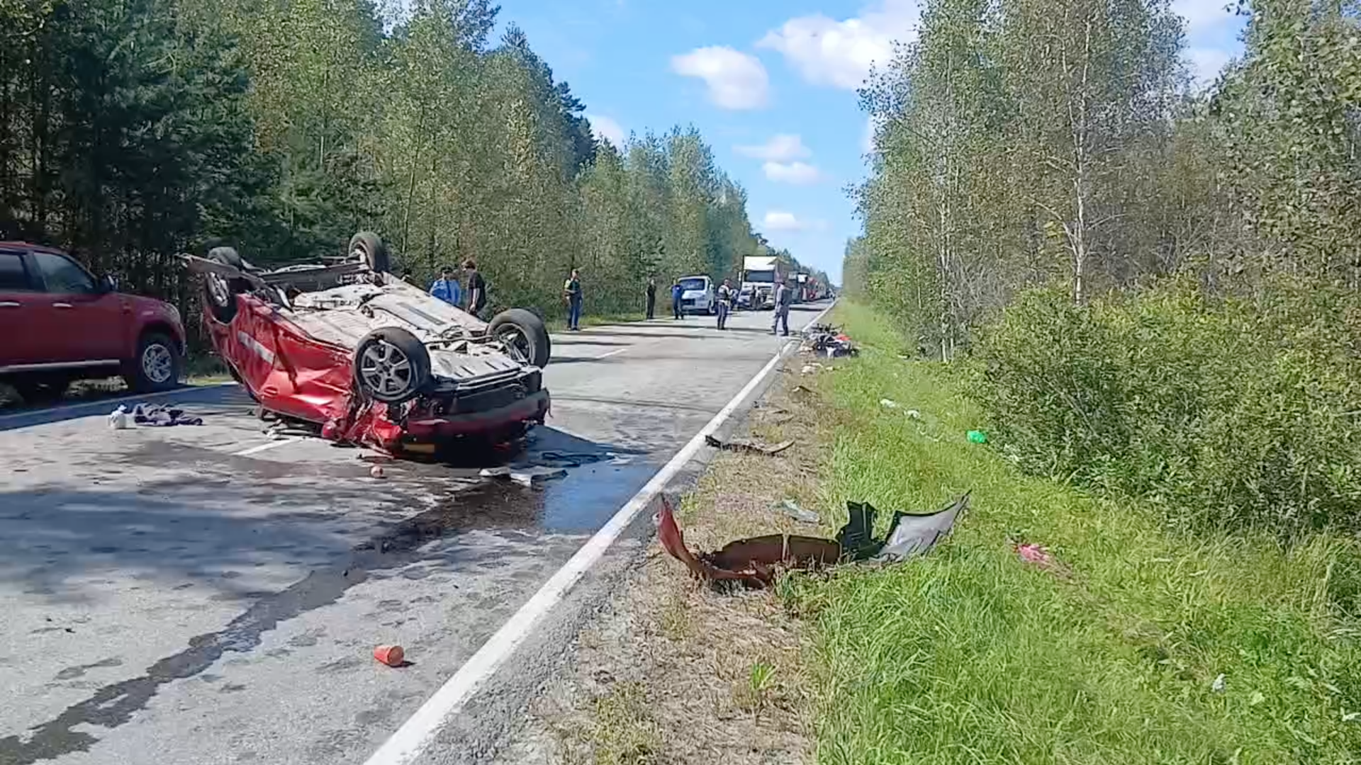 Два человека погибли в ДТП в Тюменской области