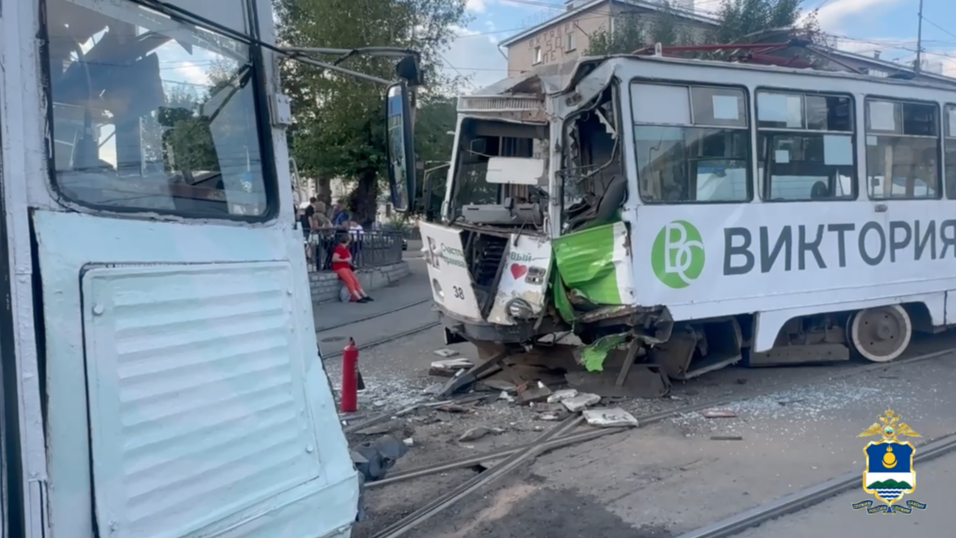 В Улан-Удэ возбудили уголовное дело после столкновения трамваев
